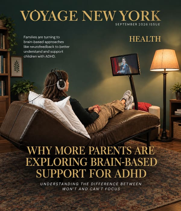 Voyage New York feature: Why More Parents Are Exploring Brain-Based Support for ADHD, with Dr. Keri Chiappino